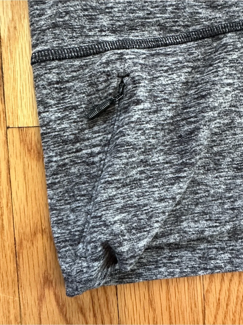 lululemon Ready to Rulu Fleece Pullover Heathered Black Size 6
